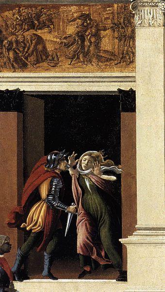 Sandro Botticelli The Story of Lucretia